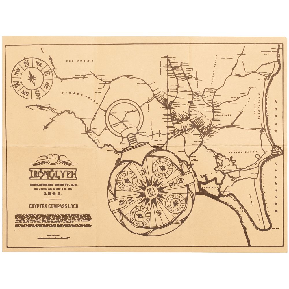 Флешка «Криптекс»® Compass Lock, 64 Гб — изображение 12