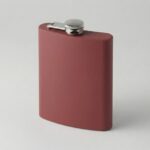 Фляжка 240 мл Remarque soft touch, 304 сталь, бургунди