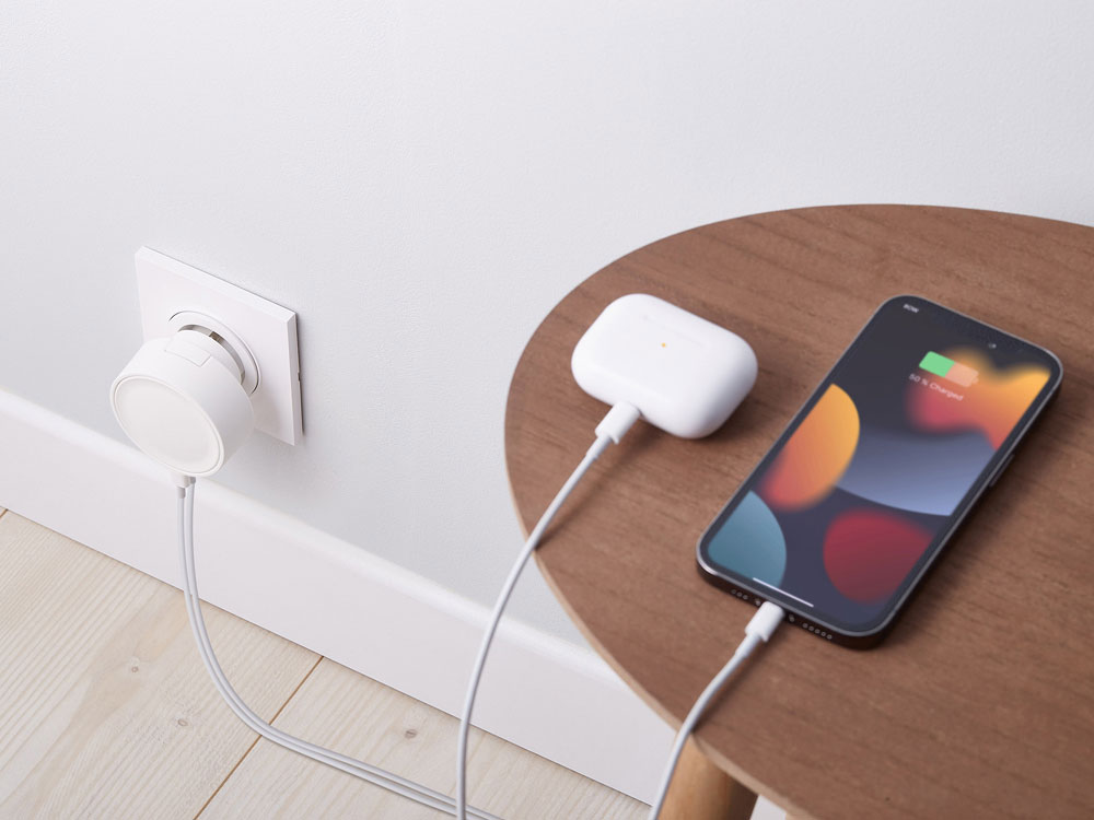 Адаптер питания USB Poweron, белый — изображение 12