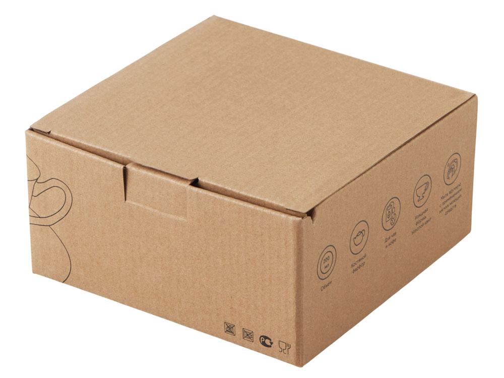 Чайная пара с золотой каймой, 200мл — изображение 11