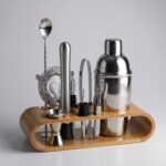 Набор Bartender для приготовления коктейлей на бамбуковой подставке (Р)