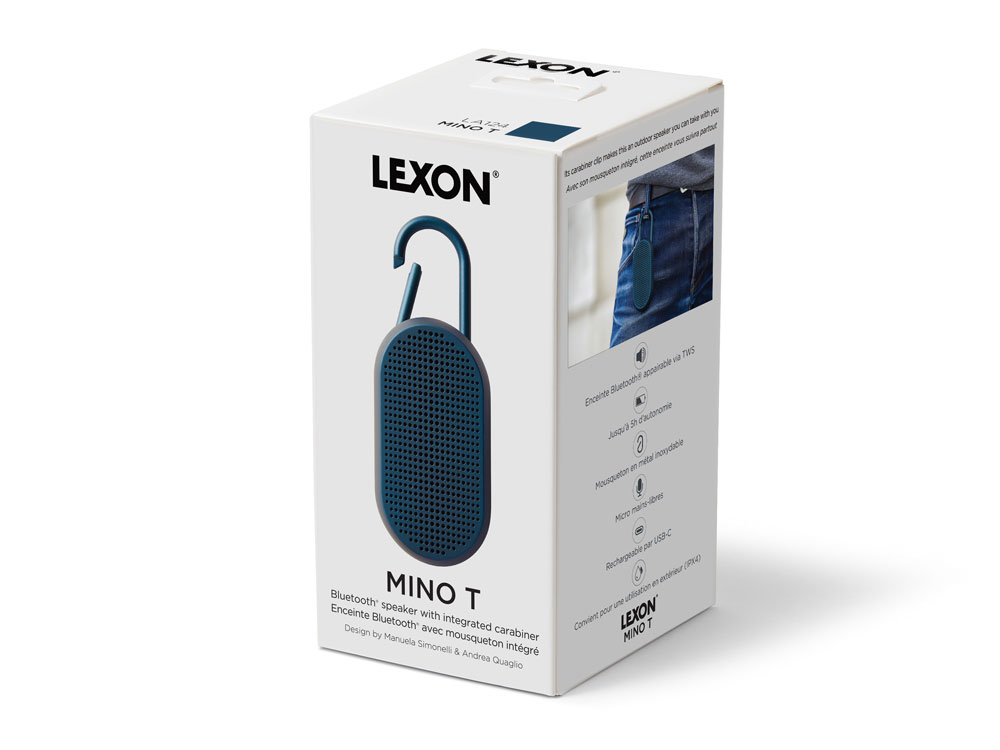 Колонка беспроводная с подставкой Mino T, темно-синий — изображение 14