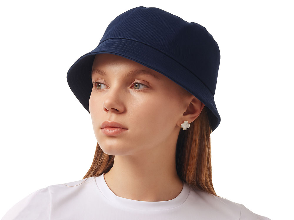 Панама Manila, унисекс, темно-синий — изображение 3