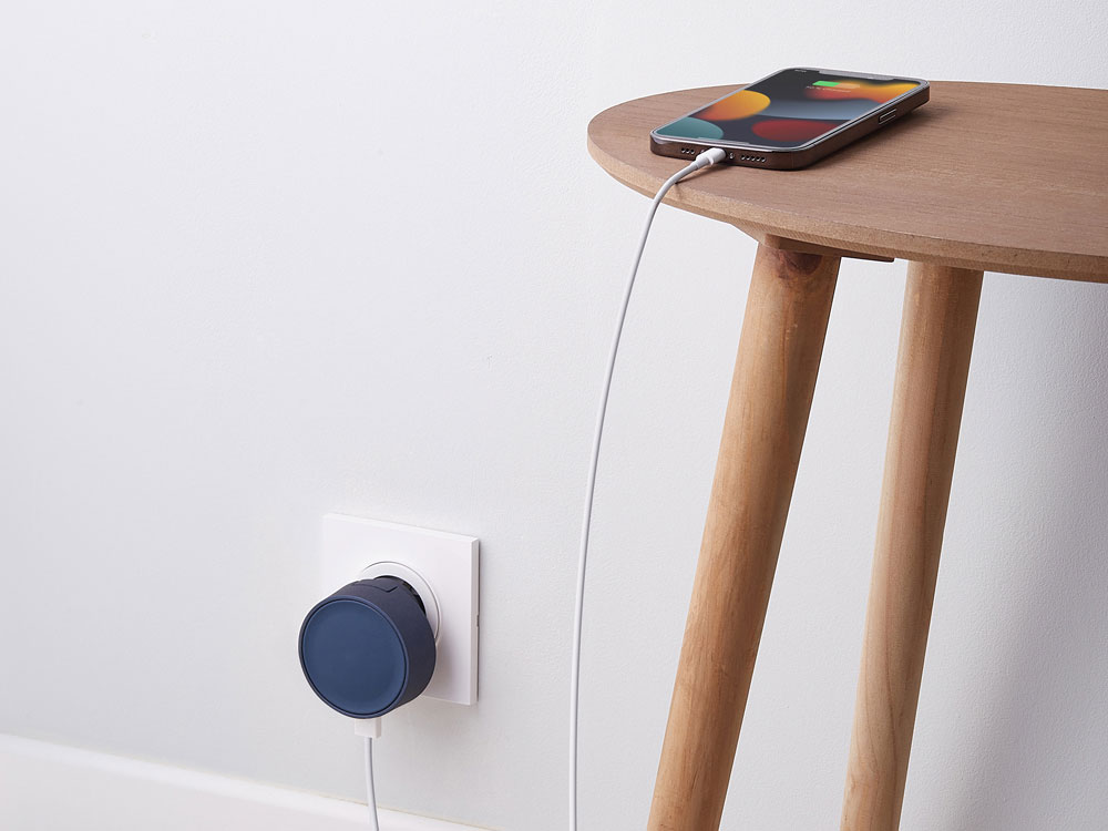 Адаптер питания USB Poweron, темно-синий — изображение 13