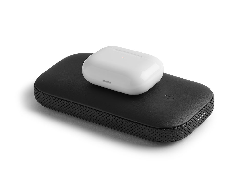 Внешний аккумулятор с беспроводной колонкой Powersound, черный — изображение 5