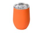 Термокружка Sense Gum, soft-touch, непротекаемая крышка, 370мл, оранжевый