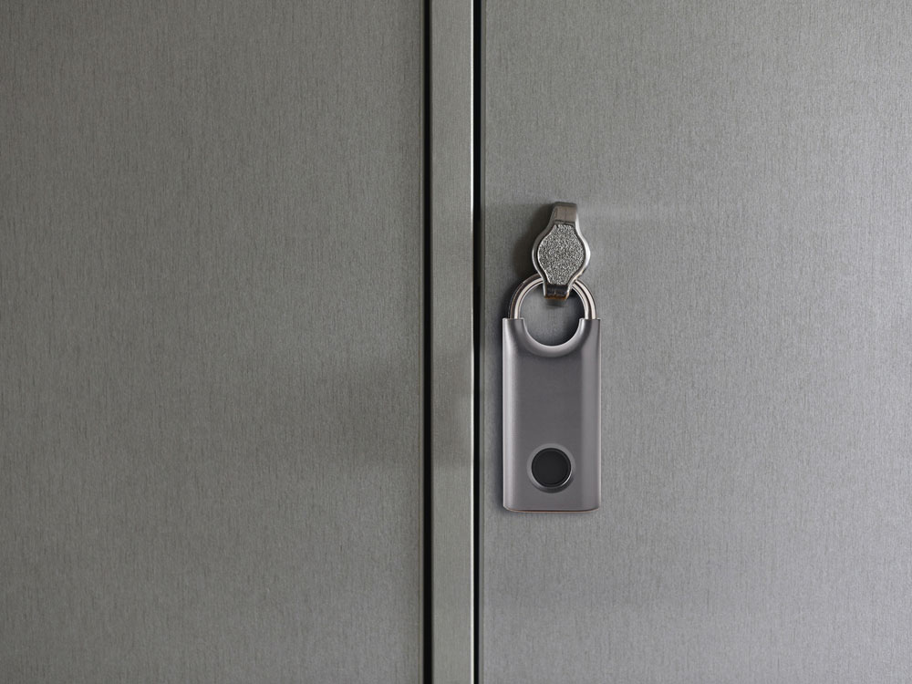 Замок с сенсором Noma Lock, темно-серый — изображение 7