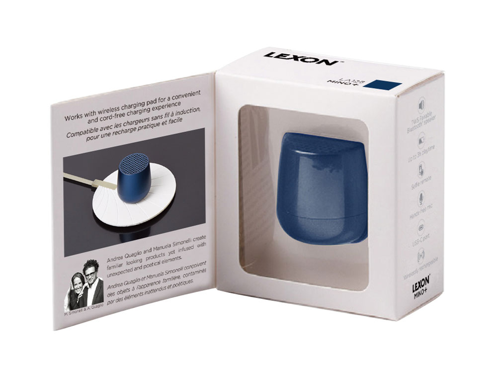 Колонка беспроводная Mino+, темно-синий — изображение 8