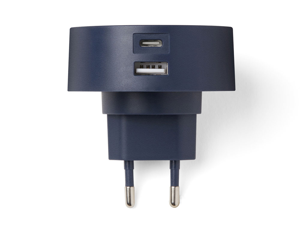 Адаптер питания USB Poweron, темно-синий — изображение 8