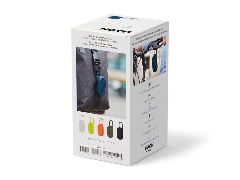 Колонка беспроводная с подставкой Mino T, темно-синий — изображение 15