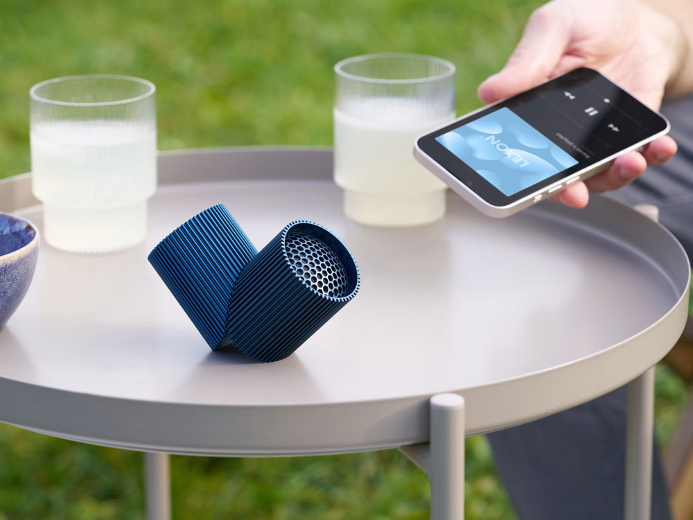 Беспроводная колонка Ray Speaker, синий — изображение 9