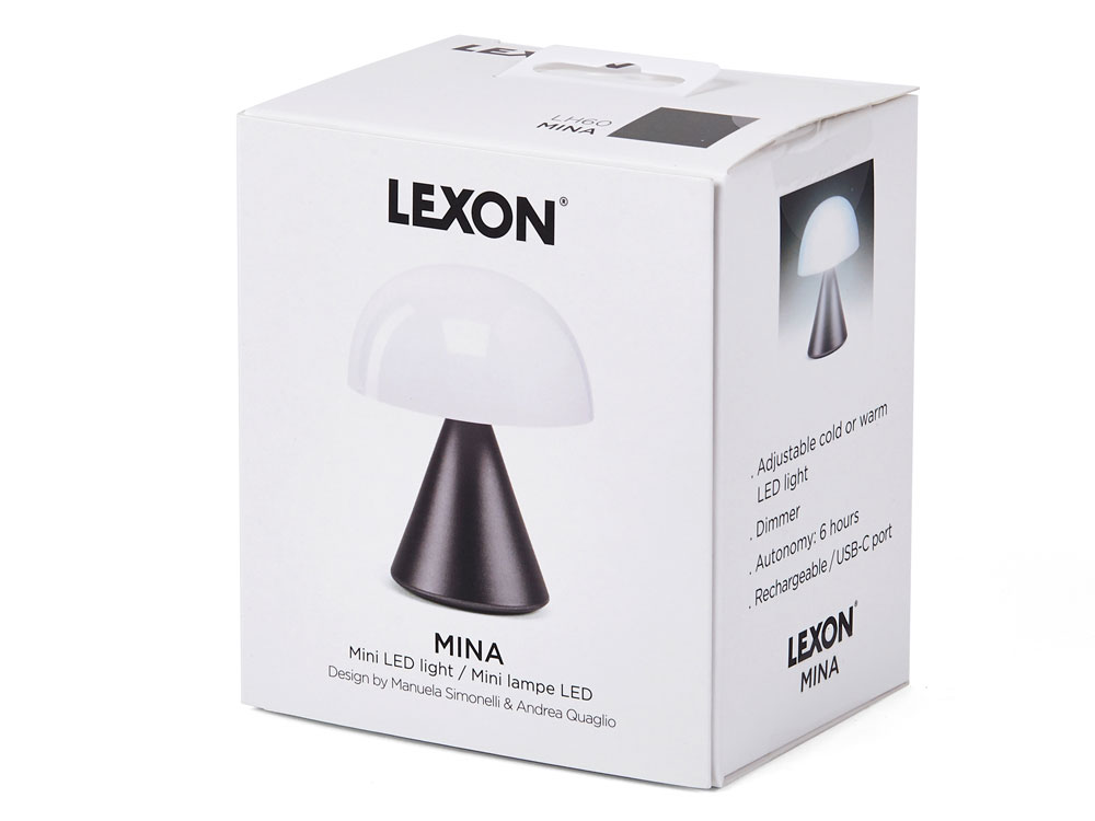 Лампа интерьерная Mina, Gun metal — изображение 8