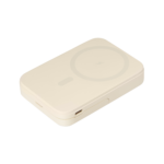 Внешний аккумулятор Юнион PD (Union PD) 10000mAh с функцией беспроводной зарядки 15W, бежевый