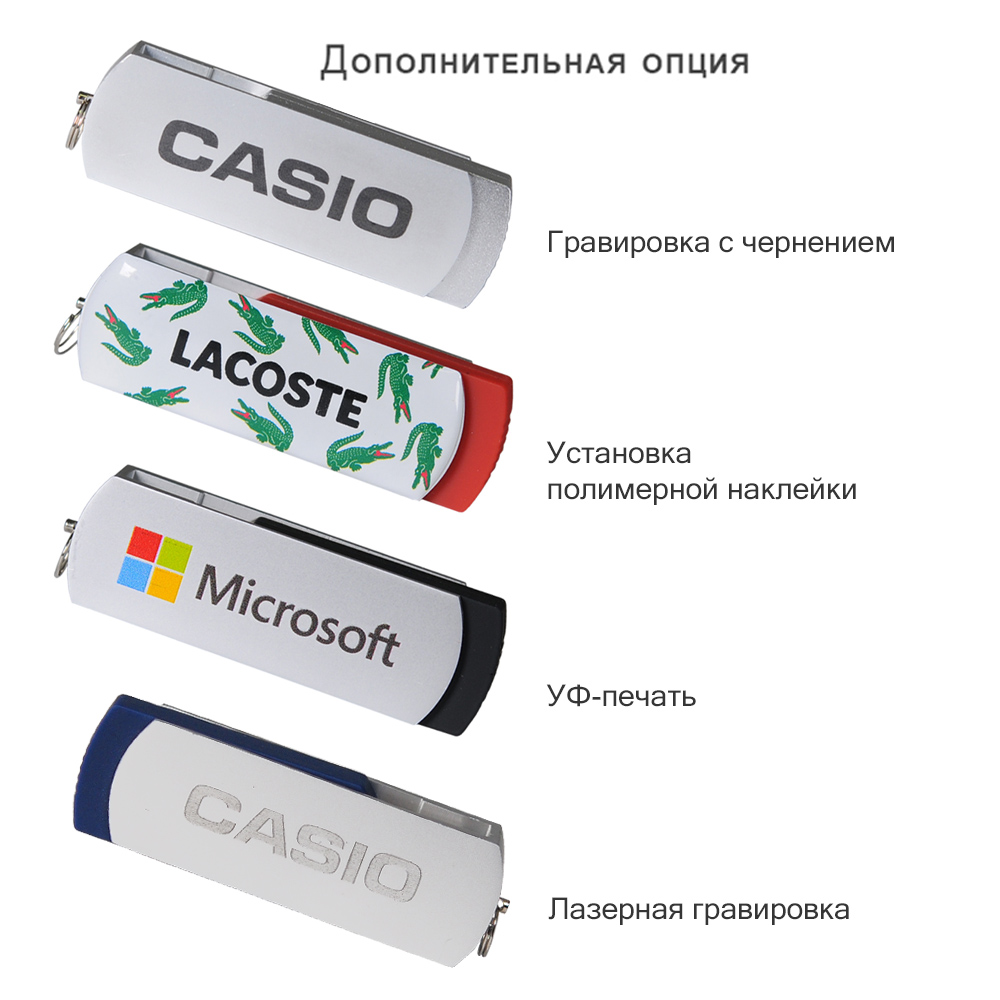 USB Флешка Элеганте (Elegante) 16 Gb, черный, в подарочной упаковке — изображение 5