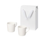 Подарочный набор Siena в коробке-пакете (две фарфоровых кружки)