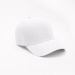 Бейсболка Аксис, 6 клиньев, белый