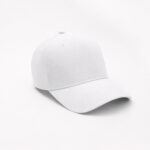 Бейсболка Фит (Fit), 5 клиньев, белый