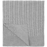 Шарф Heat Trick, серебристо-серый меланж