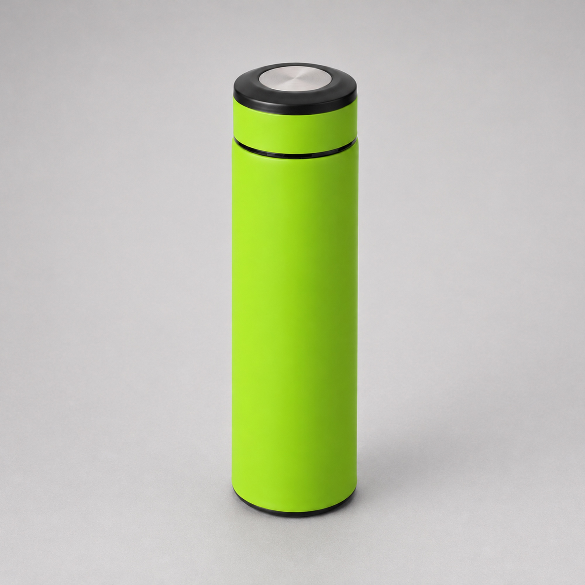 Вакуумный термос Vacuum Flask C1, soft touch, 420мл, зеленое яблоко