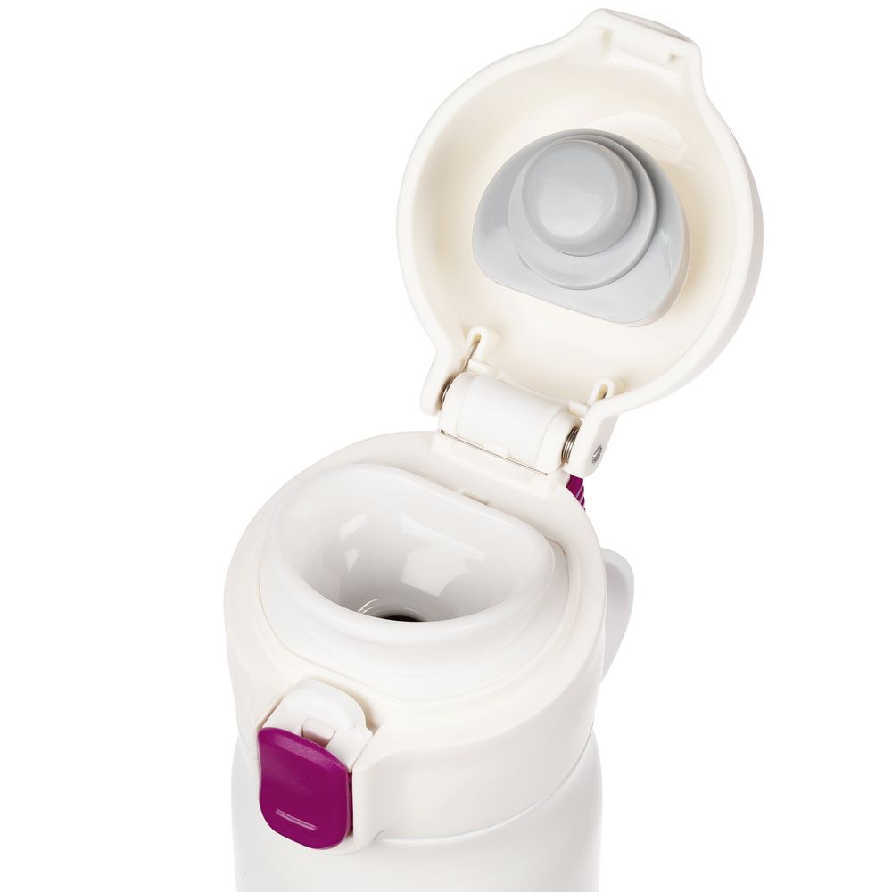 Термобутылка One Touch, белая — изображение 3