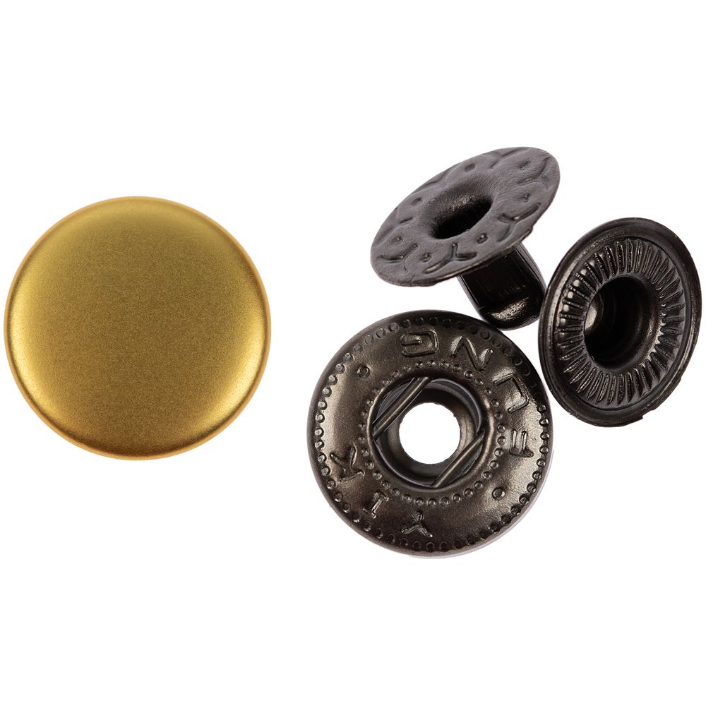 Кнопка Clavis, M, золотистая — изображение 3