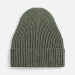 Шапка Catch Match без помпона, зеленая (полынь)