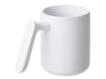 Кружка матовая с прямой ручкой Axio, 360 мл, белый