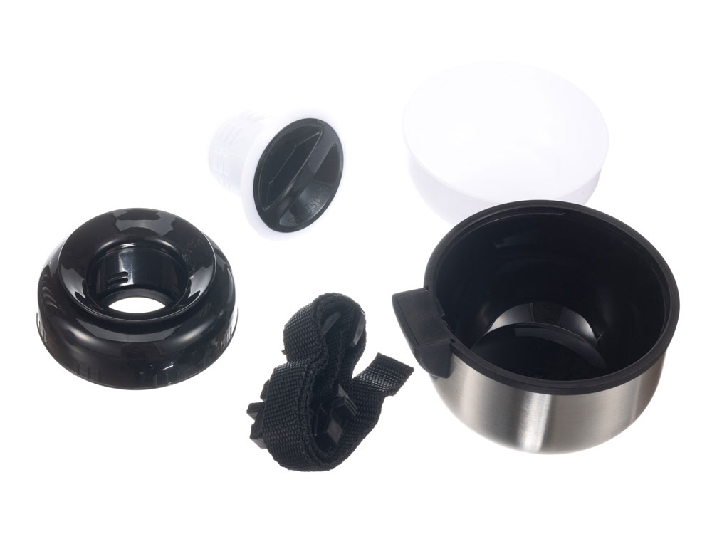 Термос Stinger, 1,5 л, широкий с ручкой, нержавеющая сталь, серебристый, 12,2 x 10,5 x 30,9 см — изображение 2