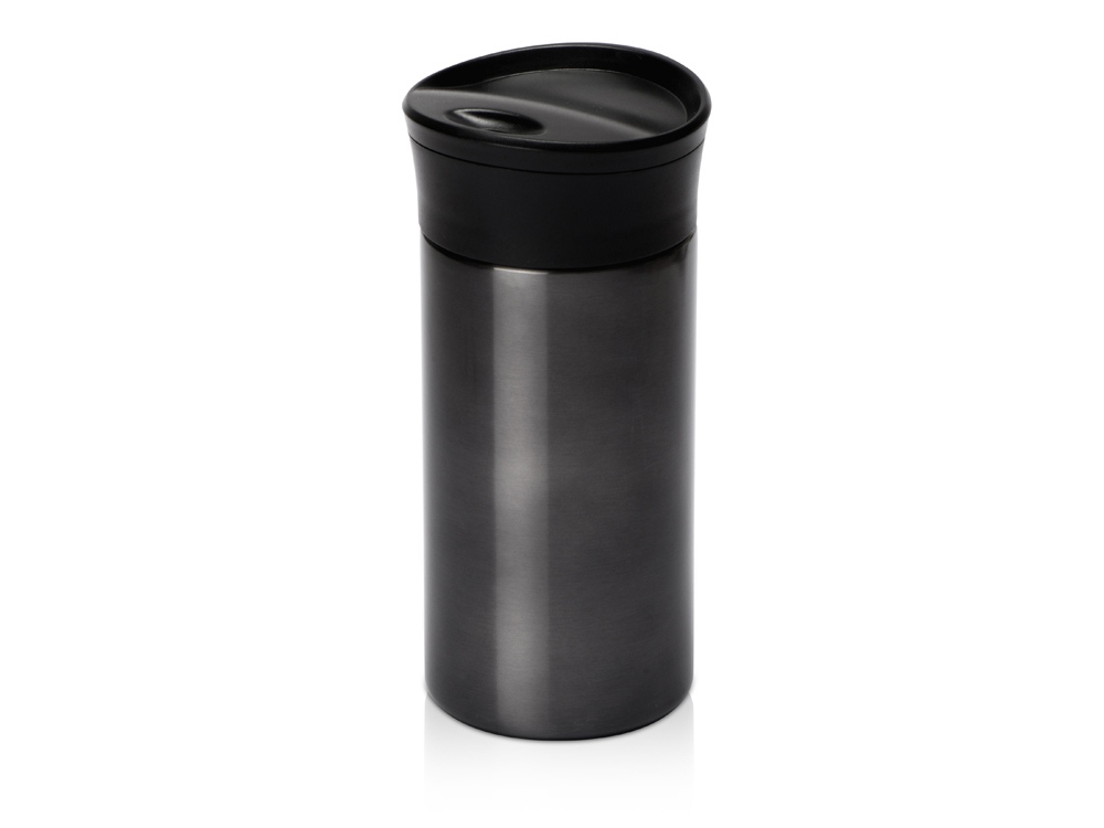 Вакуумная термокружка с кнопкой Upgrade, Waterline, матовая сталь — изображение 2