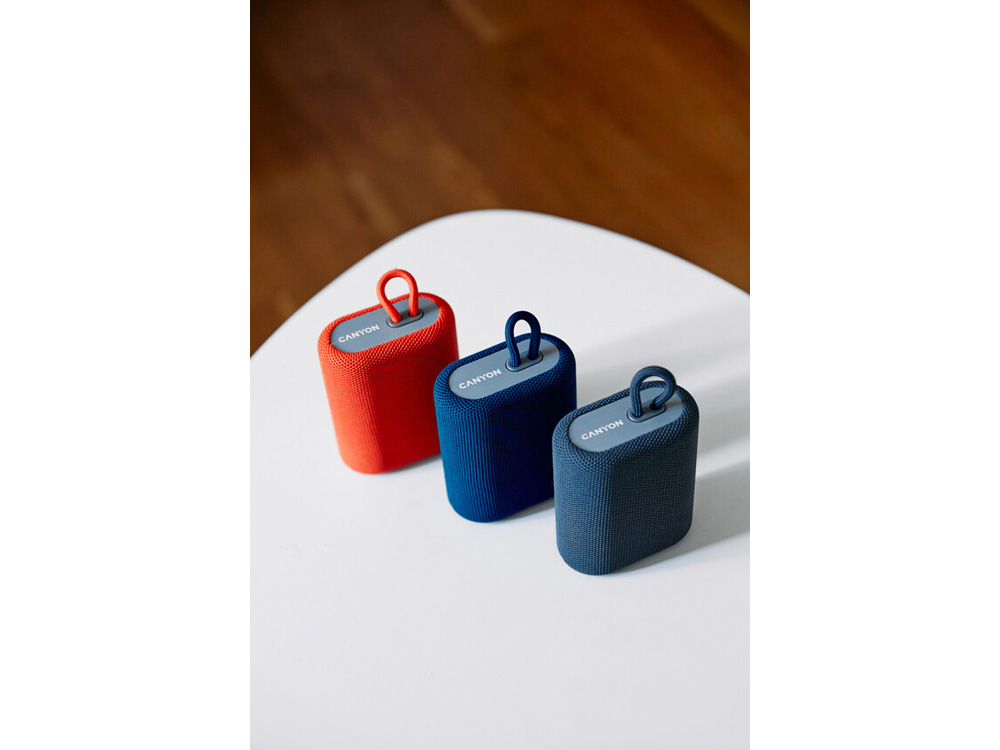 Портативная беспроводная колонка Canyon BSP-4, 5W, 1200mAh, серая — изображение 5