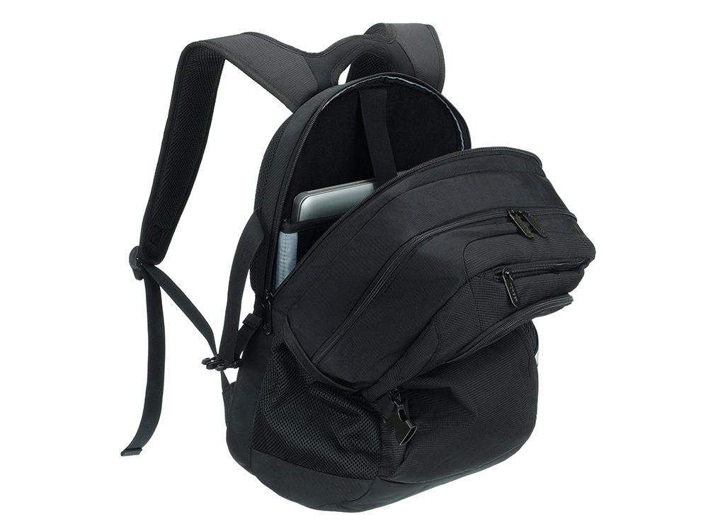 Рюкзак TORBER МЕГАПОЛИС с отделением для ноутбука 16, чёрный, полиэстер, 47 х 34 x 28 см — изображение 10