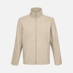 Куртка флисовая унисекс Nitro, серо-бежевая