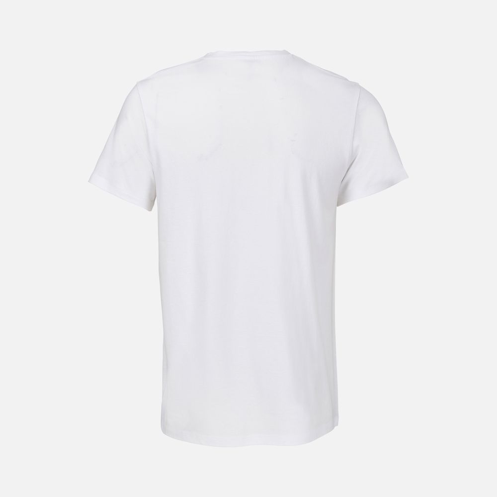 Футболка унисекс Regent с V-образным вырезом, белая — изображение 2