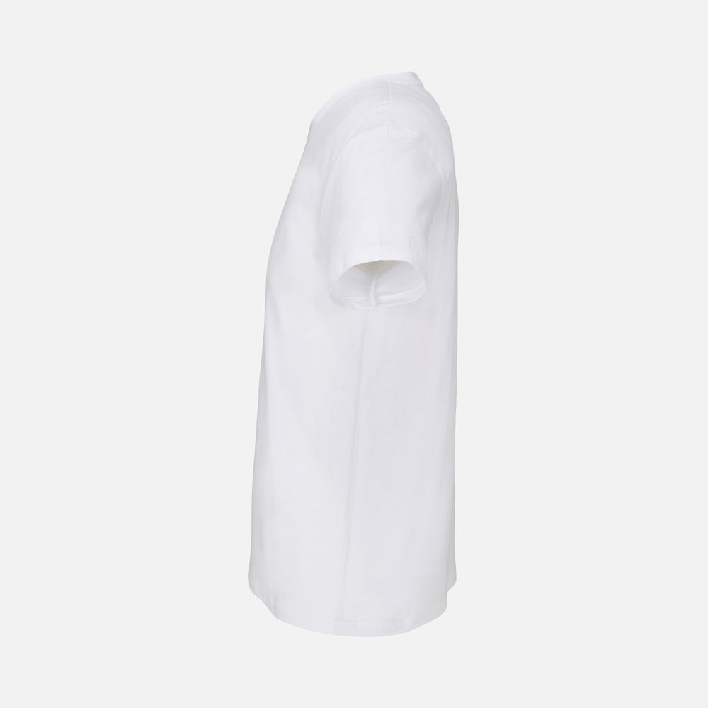 Футболка унисекс Regent с V-образным вырезом, белая — изображение 3