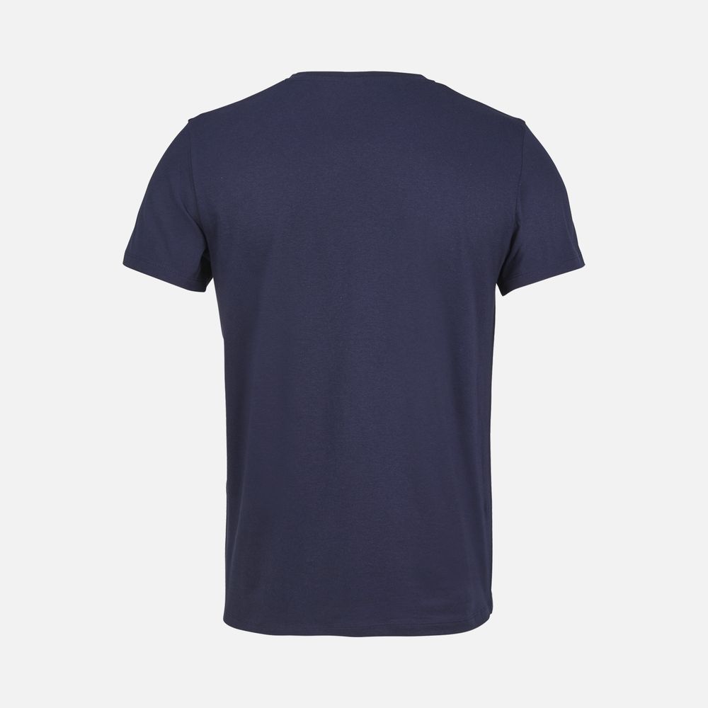 Футболка унисекс Regent с V-образным вырезом, кобальт (темно-синяя) — изображение 2