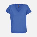 Футболка женская Regent Women с V-образным вырезом, ярко-синяя (royal)