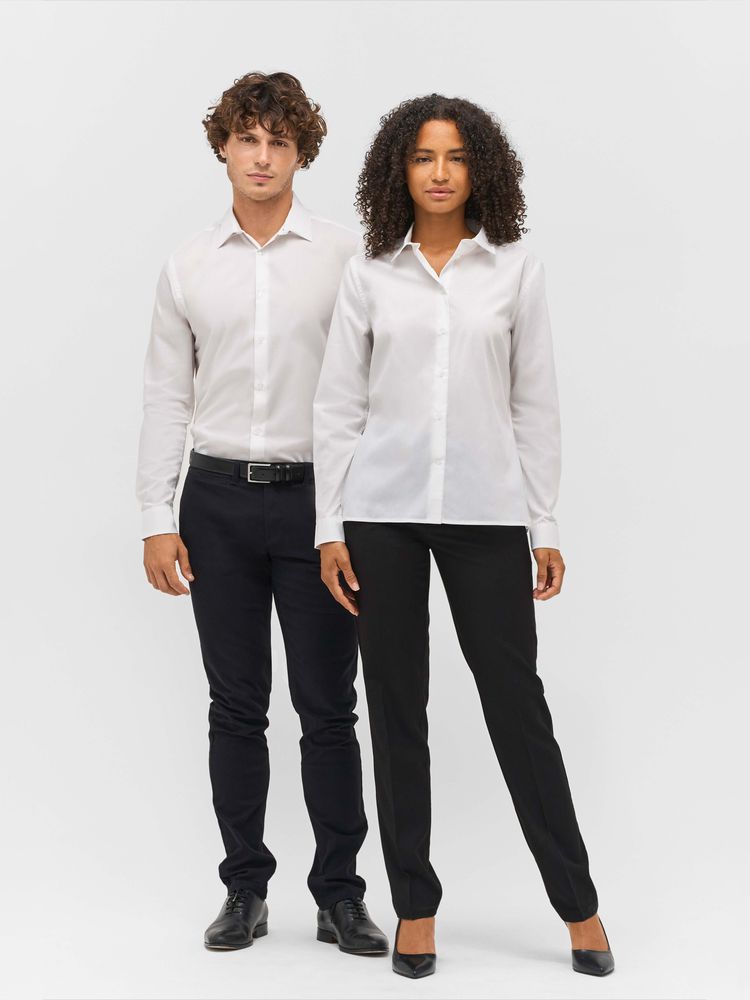 Рубашка мужская Bailey, черная — изображение 8