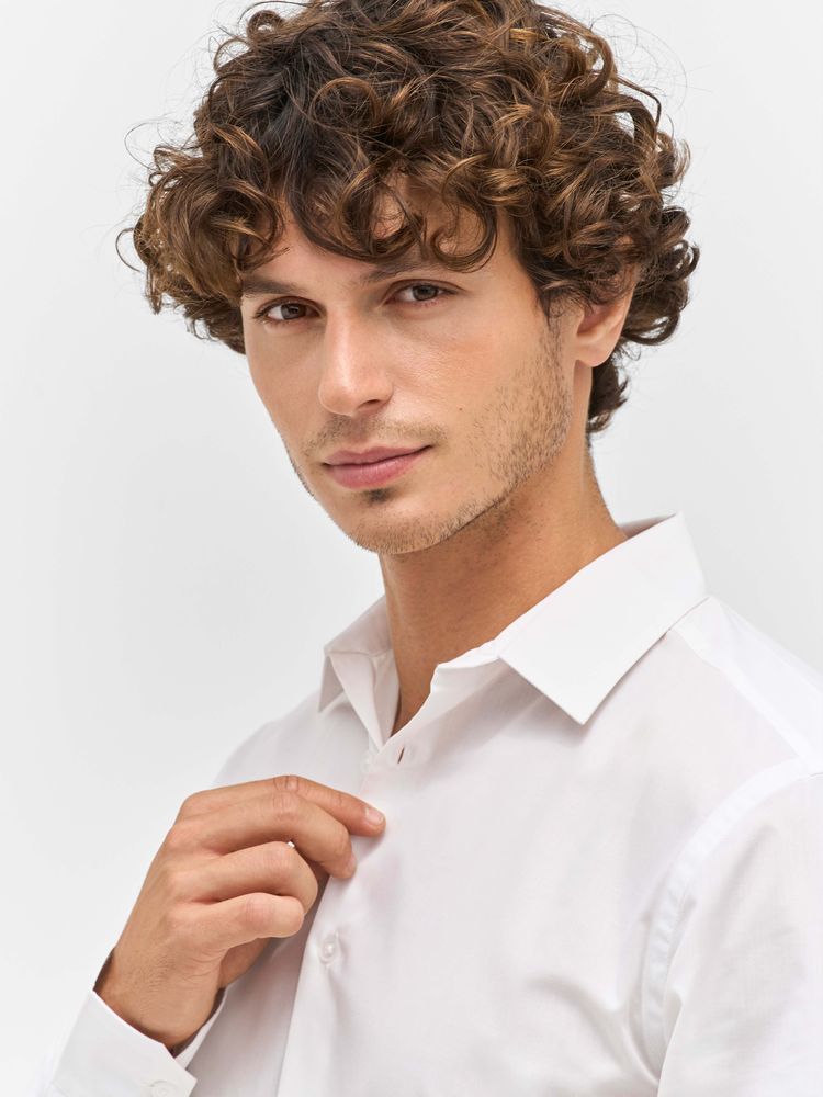 Рубашка мужская Bailey, черная — изображение 7