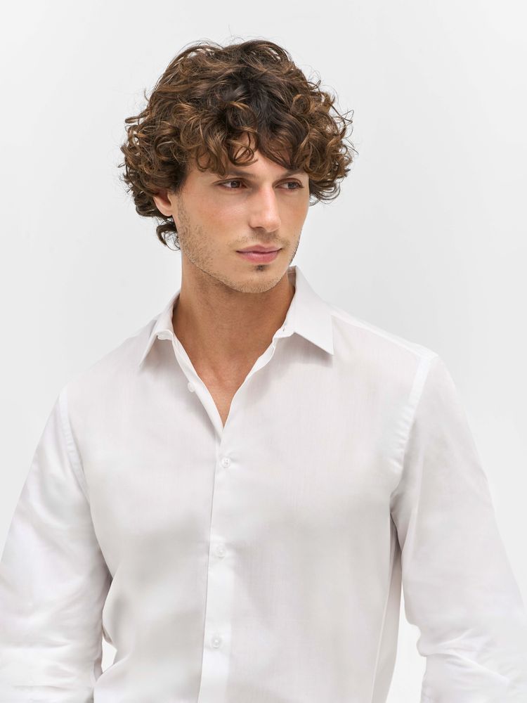 Рубашка мужская Bailey, черная — изображение 6