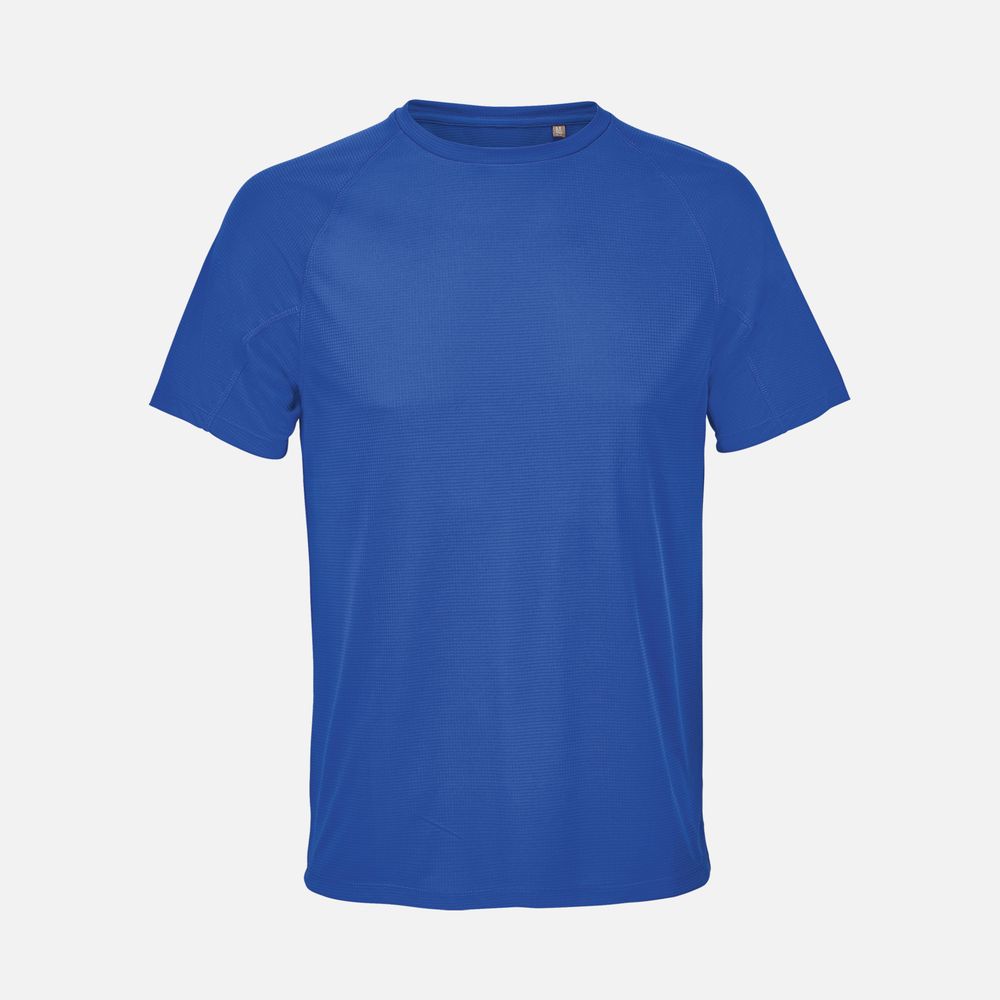 Футболка спортивная унисекс Vortex, ярко-синяя (roayl)