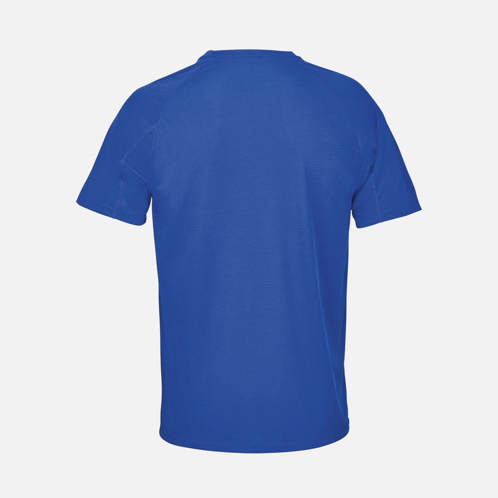 Футболка спортивная унисекс Vortex, ярко-синяя (roayl) — изображение 2