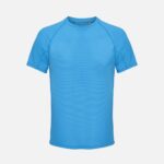 Футболка спортивная унисекс Vortex, ярко-бирюзовая