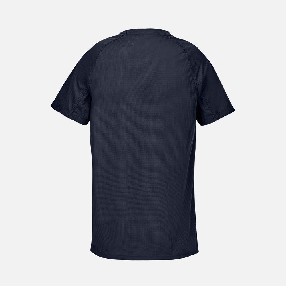 Футболка спортивная женская Vortex Women, темно-синяя — изображение 2