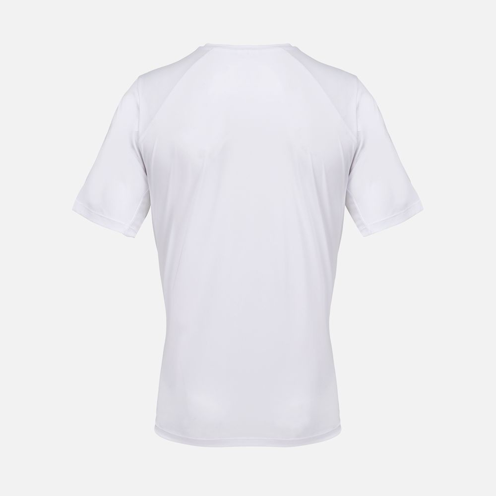 Футболка спортивная унисекс Storm, белая — изображение 2