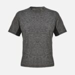 Футболка спортивная унисекс Storm, черный меланж