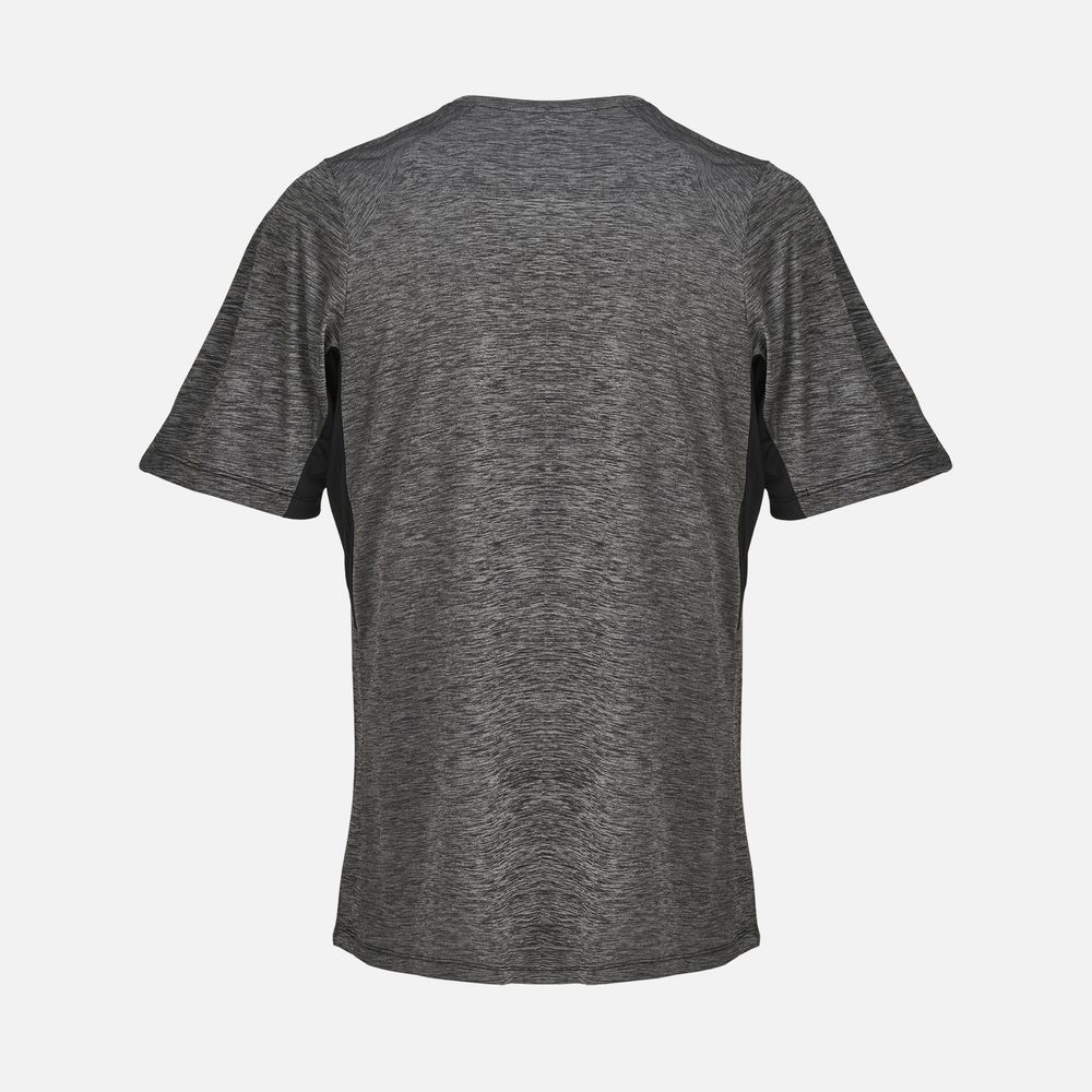 Футболка спортивная унисекс Storm, черный меланж — изображение 2