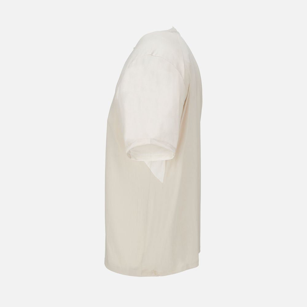 Футболка спортивная унисекс Storm, бежевая (льняная) — изображение 3