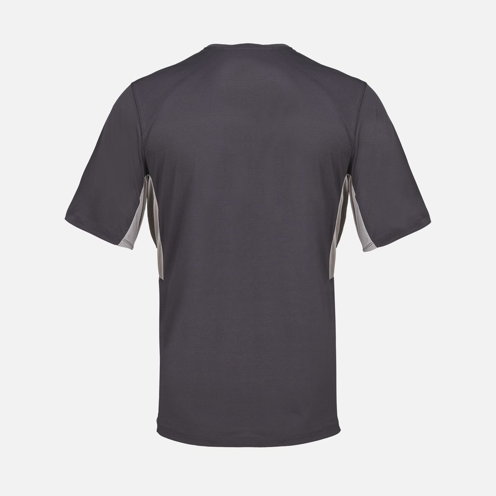 Футболка спортивная унисекс Storm, серая — изображение 2
