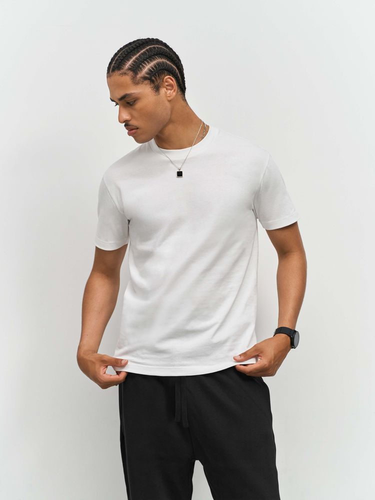 Футболка унисекс Cliff, серый меланж — изображение 5