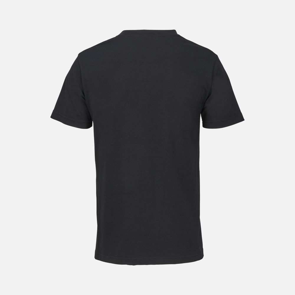 Футболка унисекс Cliff, черная — изображение 2